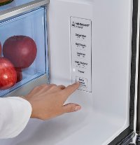 LRMVS3006D LG 29.5 cu ft French Door in Door Refrigerator with Craft Ice and InstaView - Black Stainless Steel-8
