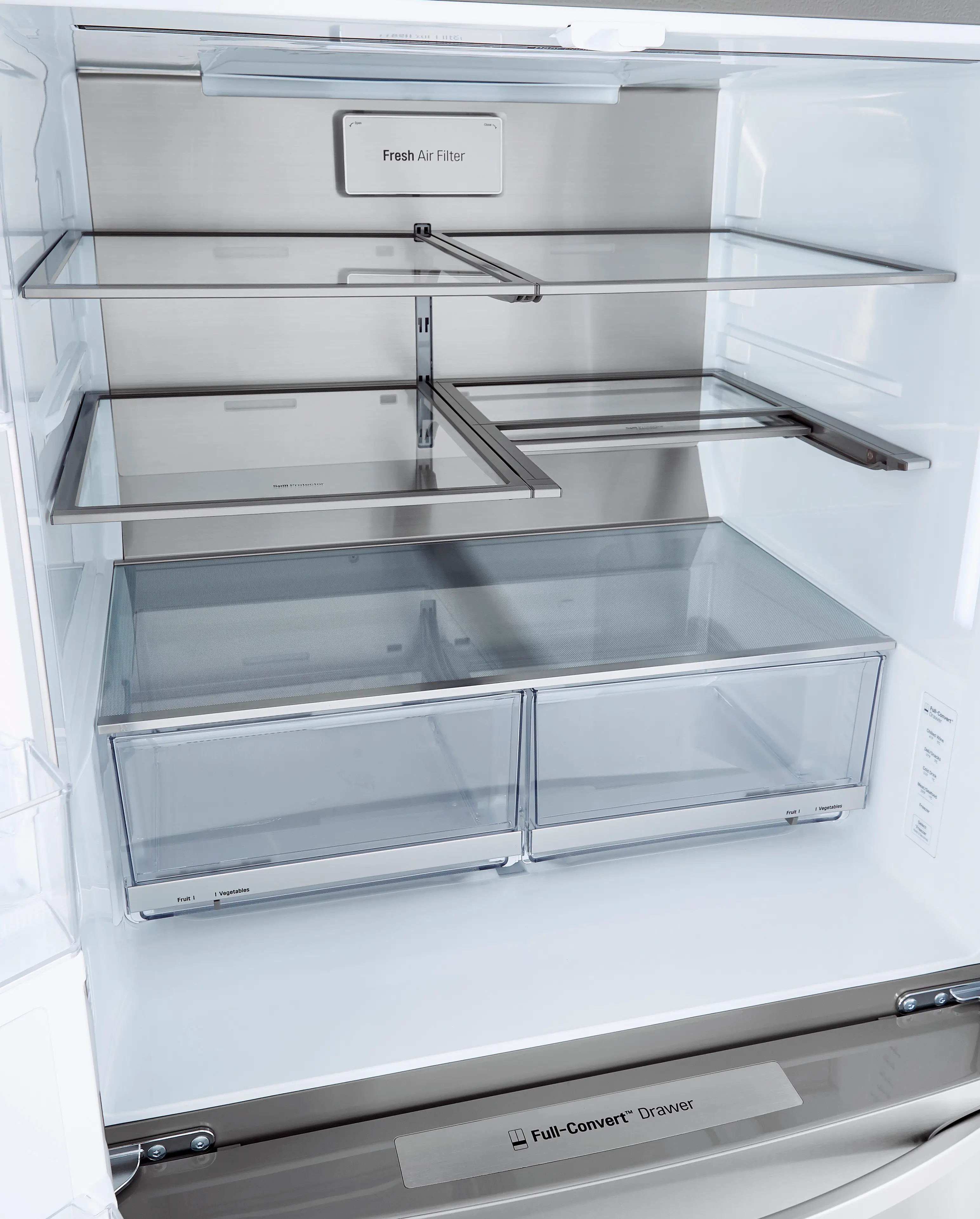 LRMVC2306S LG 22.5 cu ft French Door Refrigerator - Counter Depth Stainless Steel-6