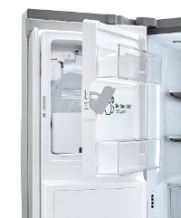 LRMVC2306S LG 36 Inch French Door in Door Smart Refrigerator with Craft Ice and InstaView - Counter Depth, 22.5 cu. ft., Stainless Steel-7