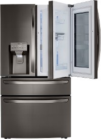 LRMVC2306D LG 22.5 cu ft Counter Depth French Door in Door Refrigerator with Craft Ice - Black Stainless Steel-3