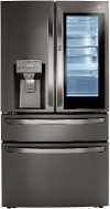 LRMVC2306D LG 36 Inch French Door in Door Smart Refrigerator with Craft Ice - Counter Depth, 22.5 cu. ft., Black Stainless Steel