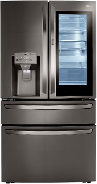 LRMVC2306D LG 36 Inch French Door in Door Smart Refrigerator with Craft Ice - Counter Depth, 22.5 cu. ft., Black Stainless Steel