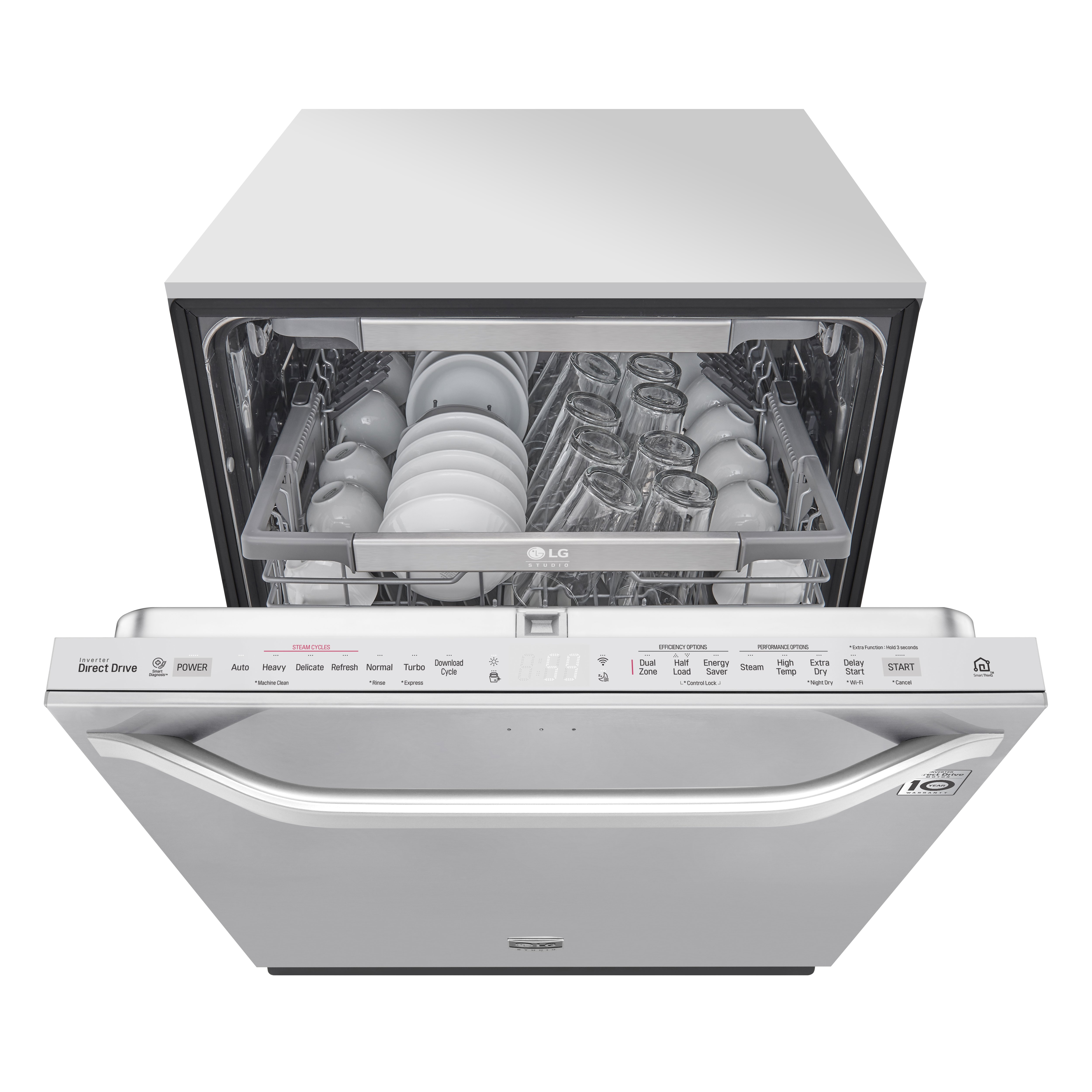 LSDT9908SS LG Studio Smart Dishwasher - Fingerprint Resistant Stainless Steel-3