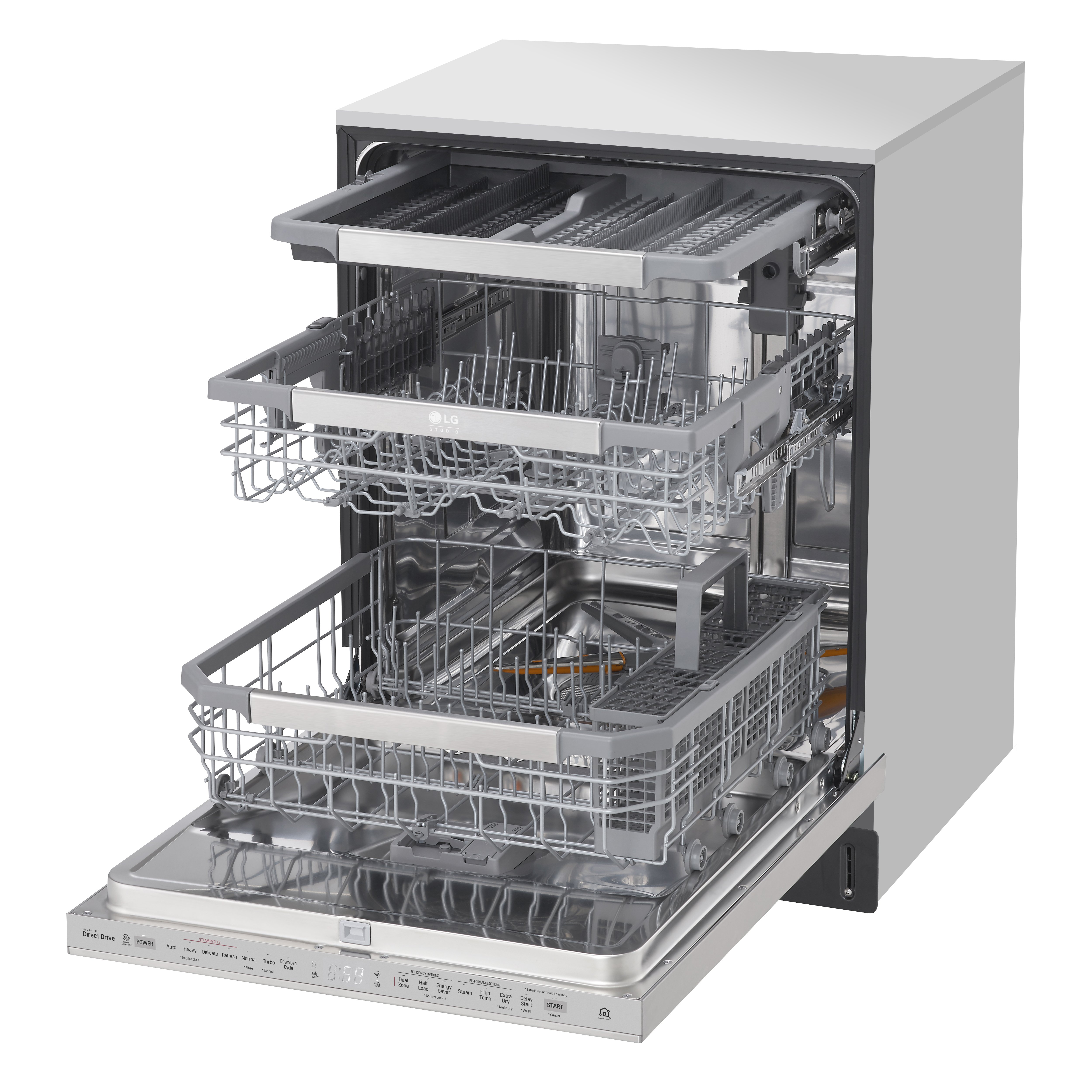 LSDT9908SS LG Studio Smart Dishwasher - Fingerprint Resistant Stainless Steel-4