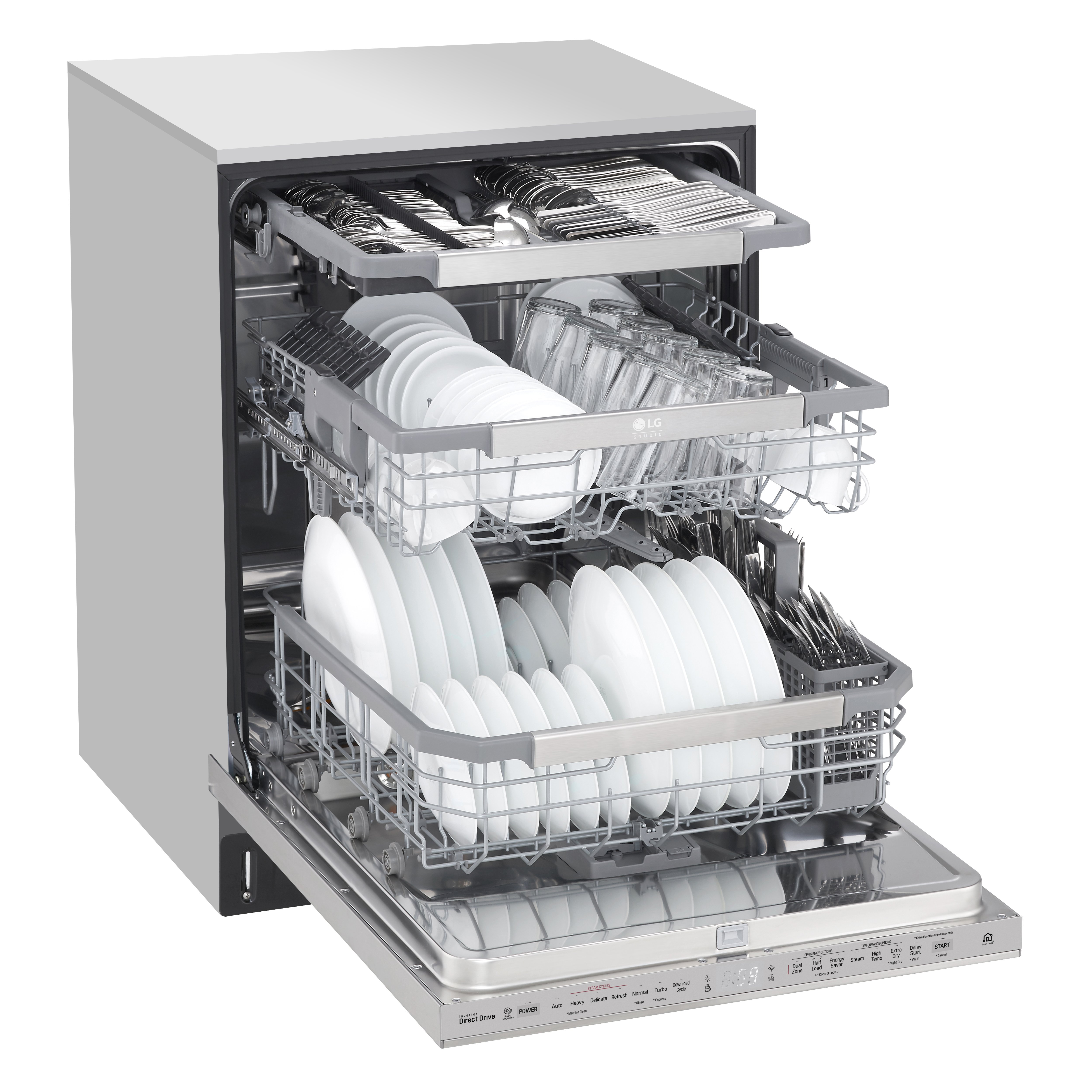 LSDT9908SS LG Studio Smart Dishwasher - Fingerprint Resistant Stainless Steel-5