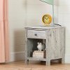 12689 Classic Contemporary Seaside Pine Nightstand - Cotton Candy