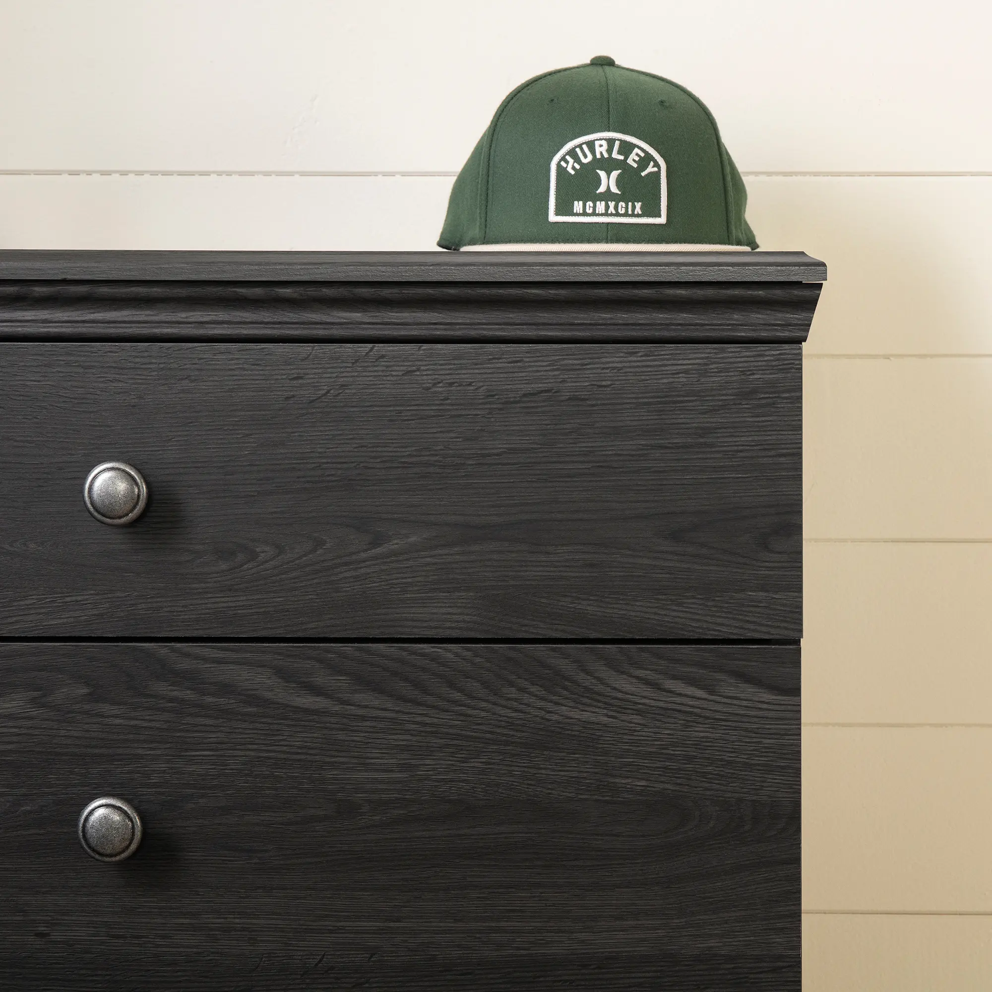 12690 Classic Dark Gray Oak Chest of Drawers - Zach-2