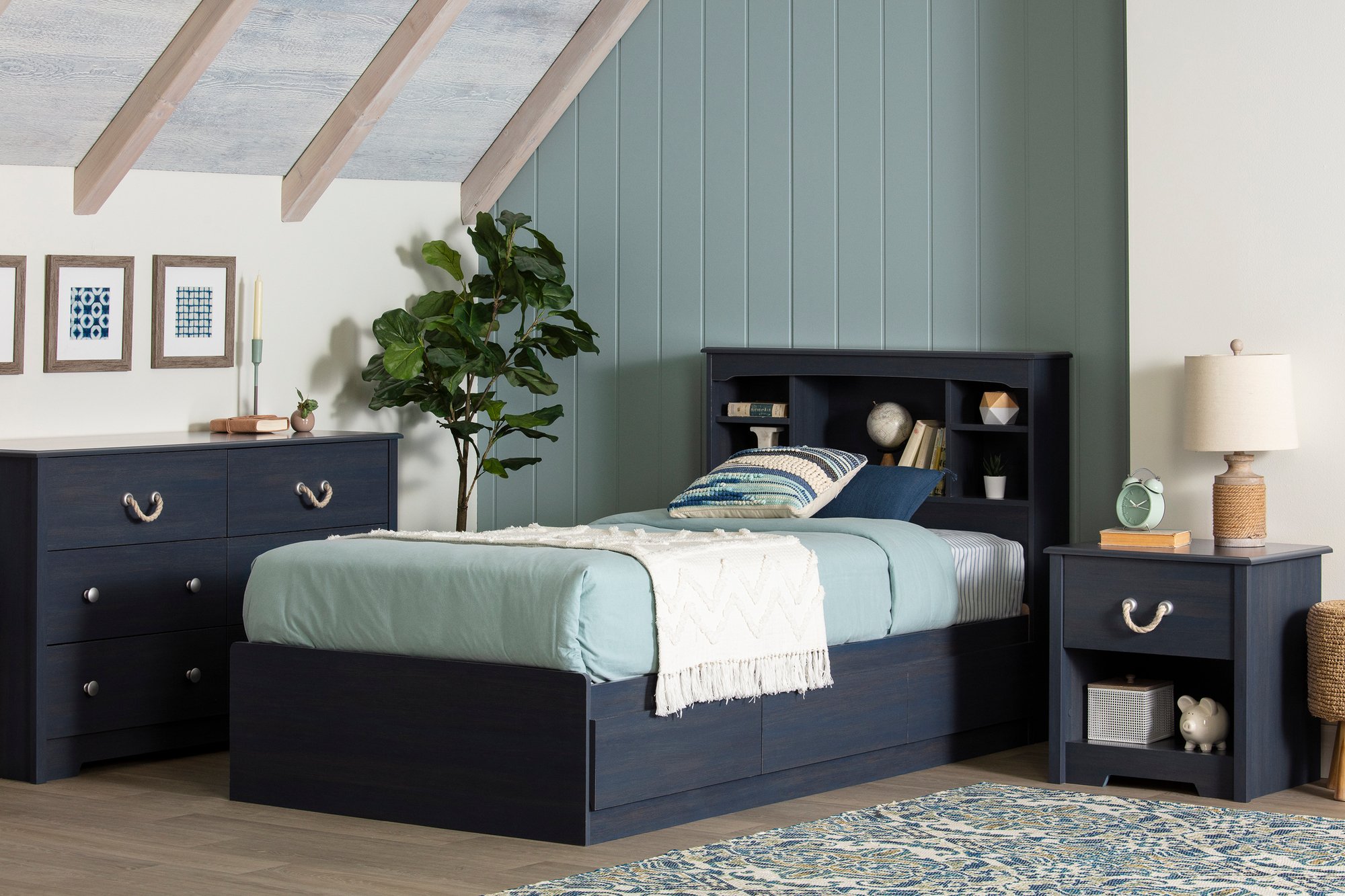 12705 Coastal Contemporary Blue Dresser - Navali-3