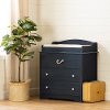 12708 Coastal Contemporary Blue Changing Table - Navali