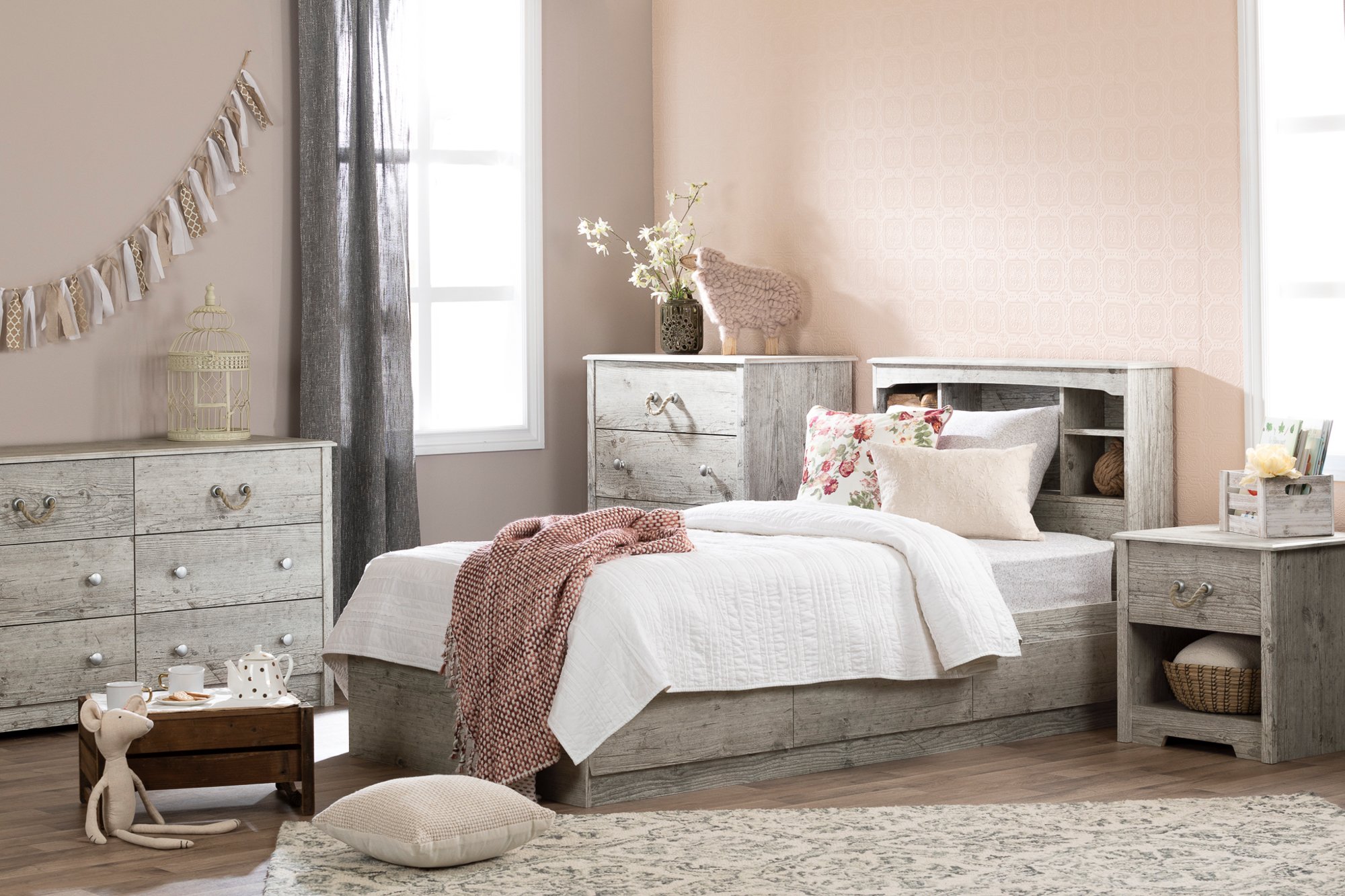 12711 Coastal Contemporary Seaside Pine Dresser - Navali-3