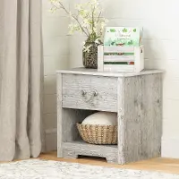 12713 Coastal Contemporary Seaside Pine Nightstand - Navali