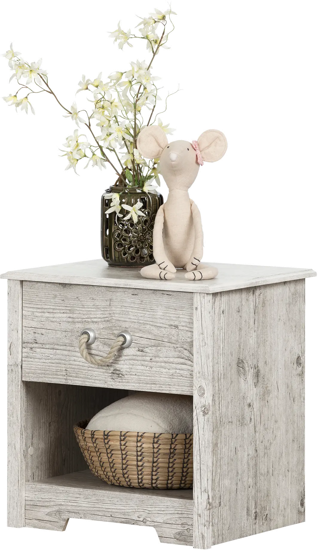 12713 Coastal Contemporary Seaside Pine Nightstand - Navali-4