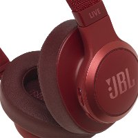 JBLLIVE500BTREDAM JBL LIVE 500BT Red Wireless Headphones-5