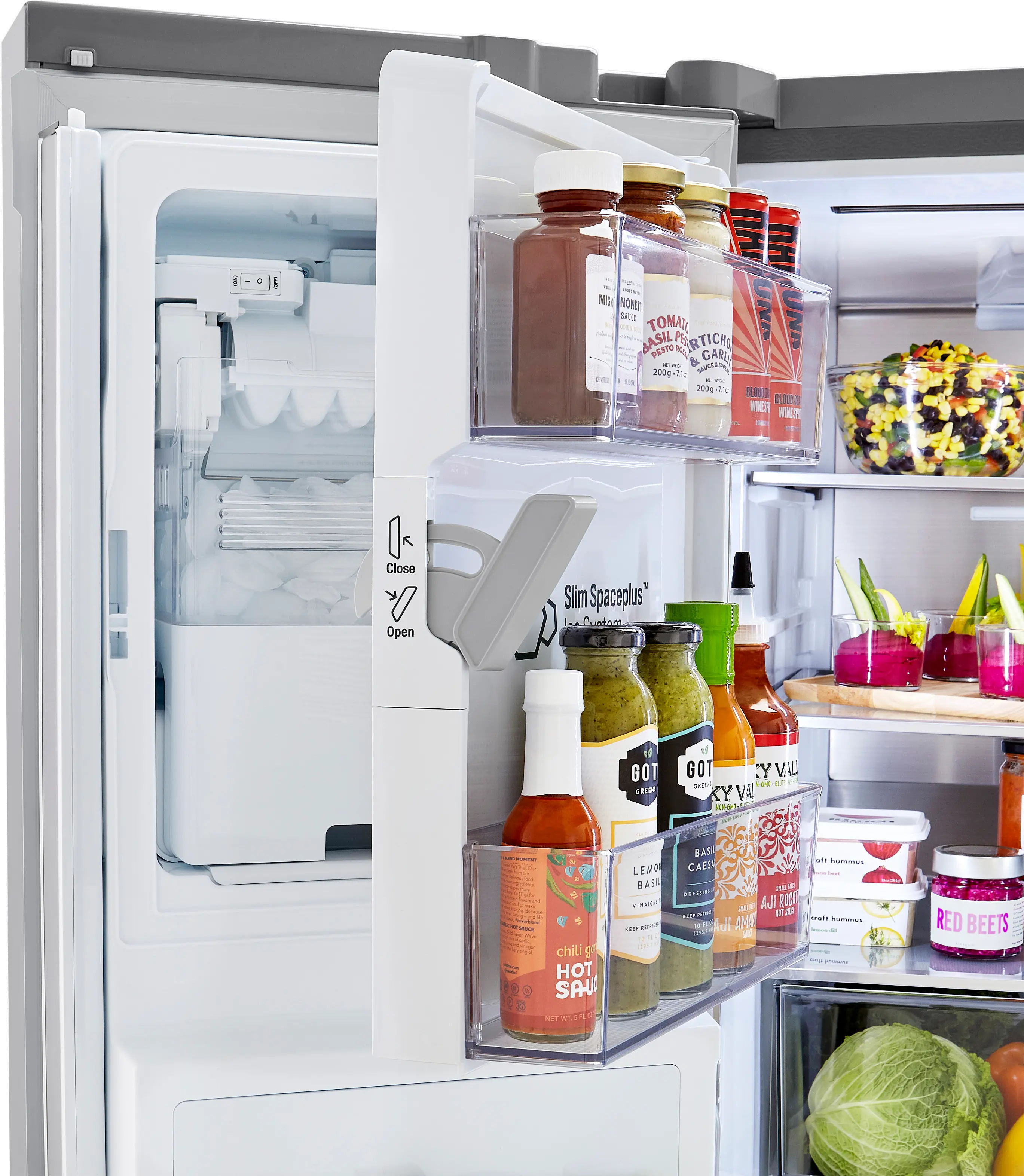 LRMDS3006S LG 29.5 cu ft French Door in Door Refrigerator - Stainless Steel-6