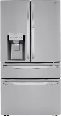 LRMDS3006S LG 36 Inch French Door in Door Smart Refrigerator with Craft Ice - 29.5 cu. ft., Fingerprint Resistant Stainless Steel