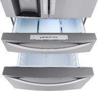LRMDS3006S LG 36 Inch French Door in Door Smart Refrigerator with Craft Ice - 29.5 cu. ft., Fingerprint Resistant Stainless Steel-4