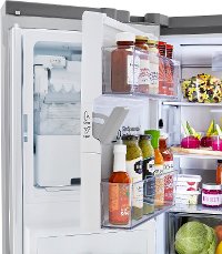 LRMDS3006S LG 36 Inch French Door in Door Smart Refrigerator with Craft Ice - 29.5 cu. ft., Fingerprint Resistant Stainless Steel-6