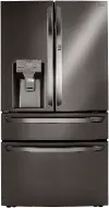 LRMDS3006D LG 29.5 cu ft French Door in Door Refrigerator - Black Stainless Steel