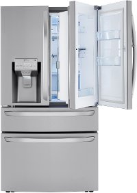 LRMDC2306S LG 22.5 cu ft Counter Depth French Door in Door Smart Refrigerator with Craft Ice - Fingerprint Resistant Stainless Steel-5