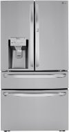 LRMDC2306S LG 36 Inch French Door in Door Smart Refrigerator with Craft Ice - Counter Depth, 22.5 cu. ft., Fingerprint Resistant Stainless Steel