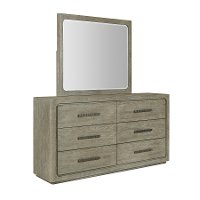 Modern Gray Oak Dresser - Vancouver-2