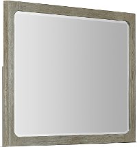 Modern Gray Oak Mirror - Vancouver-1