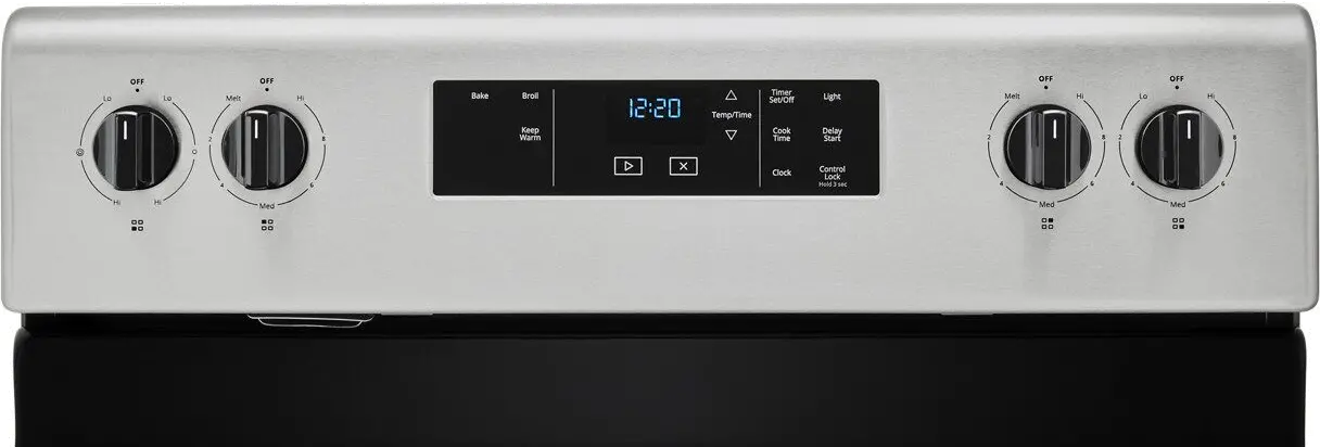 WFE320M0JS Whirlpool 30 Inch Electric Range - 5.3 cu. ft., Stainless Steel-3