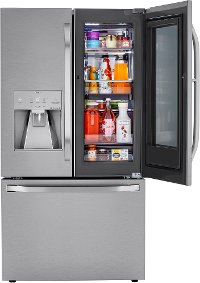 SRFVC2406S LG Studio Counter Depth French Door-in-Door Refrigerator - InstaView, Craft Ice, 36 Inch, 23.5 cu. ft., Fingerprint Resistant Stainless Steel-2