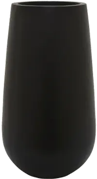 32 Inch Black Resin Planter