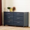 12723 Contemporary Blue Dresser - Asten