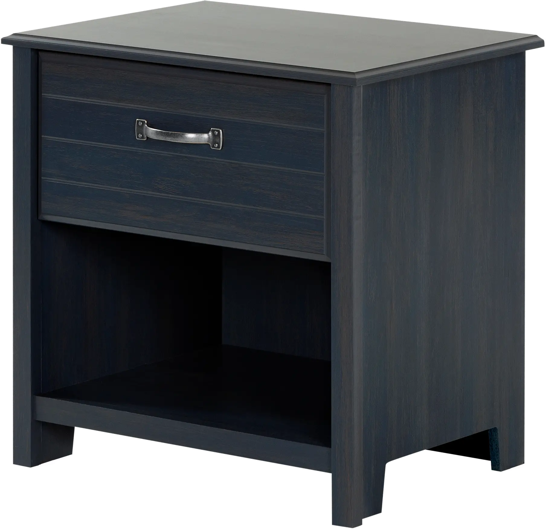 12725 Contemporary Blue Nightstand - Asten-5