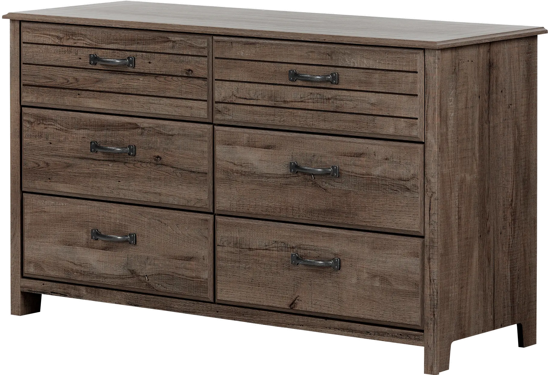 12730 Contemporary Fall Oak Dresser - Asten-5