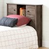 12740 Football Fall Oak Twin Bookcase Headboard - Asten