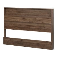12748 Modern Natural Walnut Full-Queen Headboard - Lensky-3