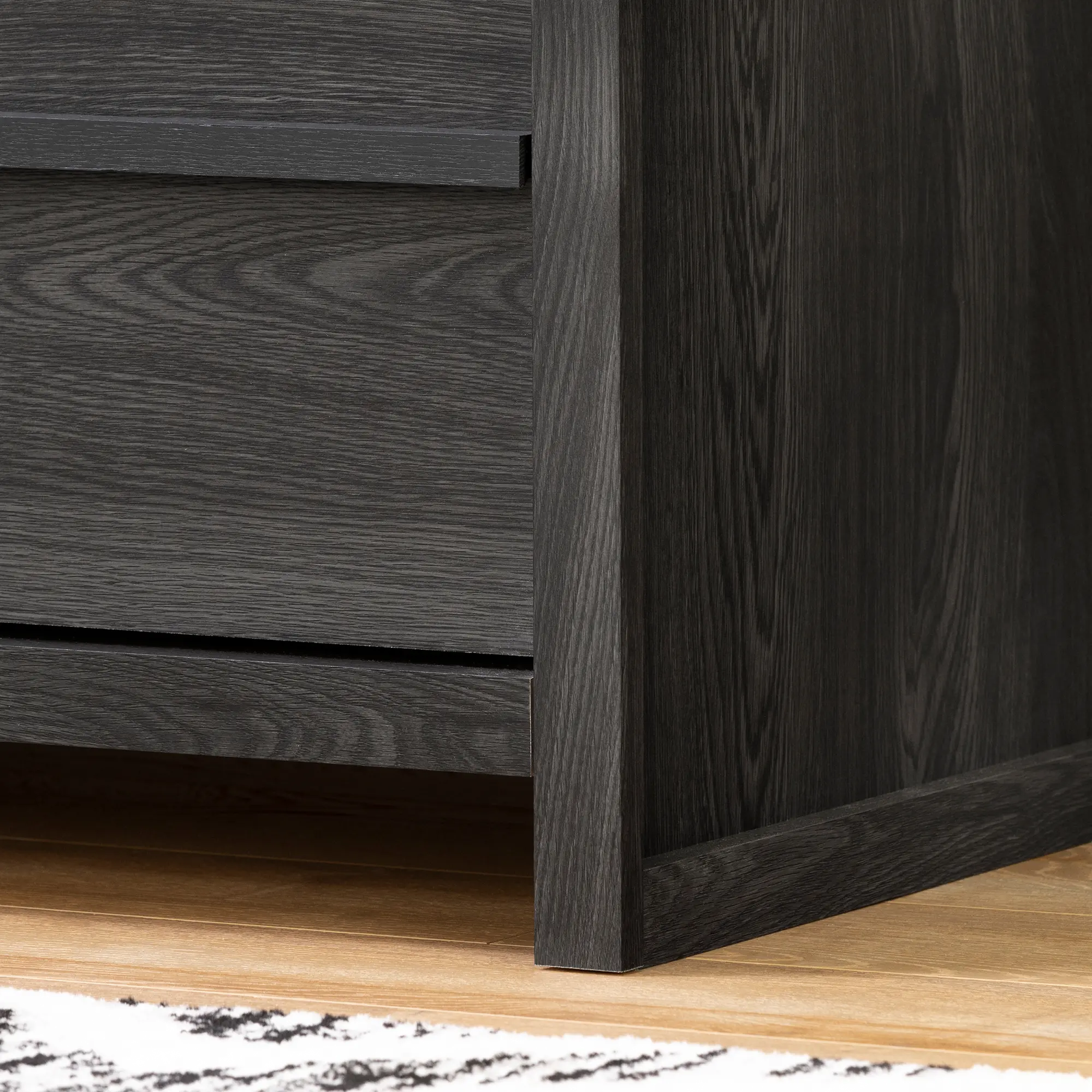 12750 Modern Gray Oak Dresser - Lensky-2