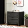 12752 Modern Gray Oak Nightstand - Lensky