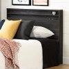 12753 Modern Gray Oak Full-Queen Headboard - Lensky