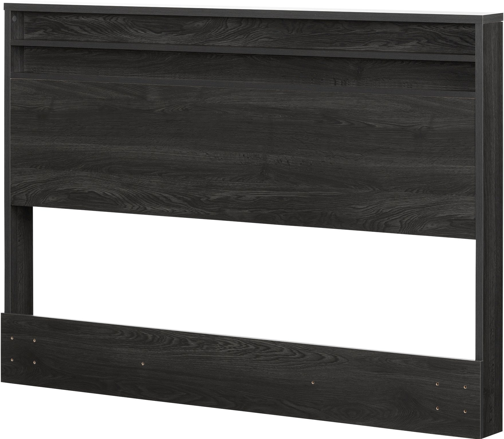 12753 Modern Gray Oak Full-Queen Headboard - Lensky-4