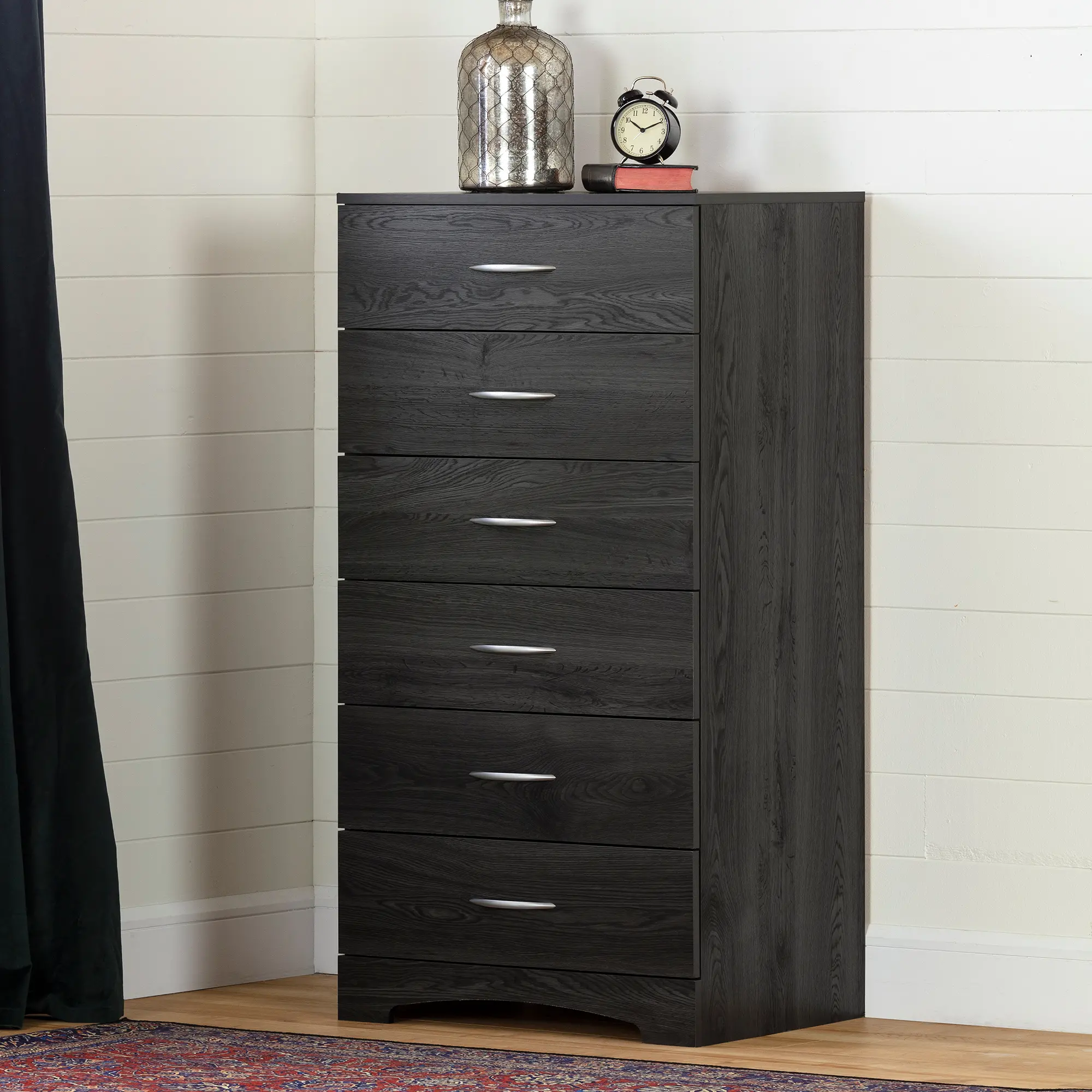 12951 Contemporary Gray Oak Lingerie Chest - Step One-1