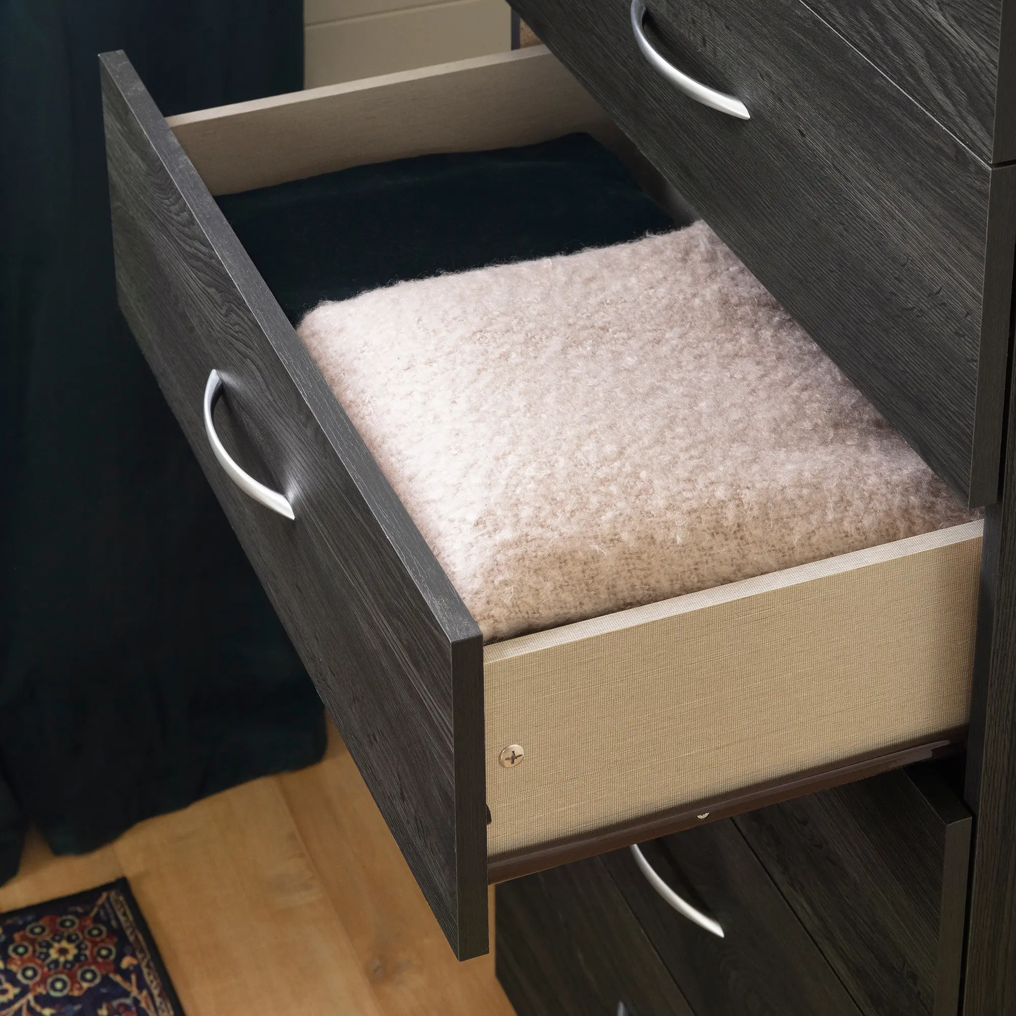 12951 Contemporary Gray Oak Lingerie Chest - Step One-2