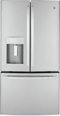 GYE22GYNFS GE 22.08 cu ft French Door Refrigerator - Counter Depth Stainless Steel
