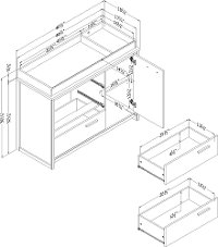 12510 Soft Elm Changing Table with Integrated Light - Lensky-8