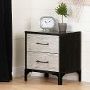 13004 Seaside Pine and Ebony Nightstand - Valet