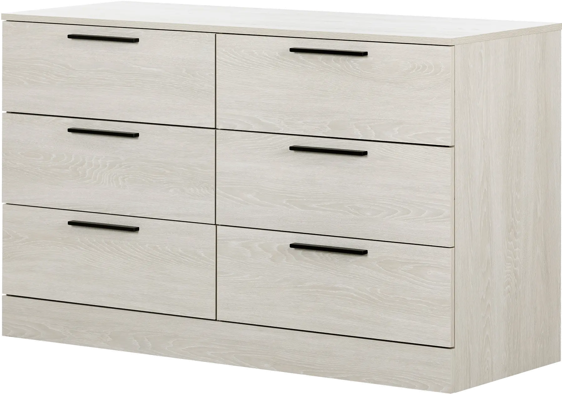 12987 Winter Oak White Oak 6-Drawer Dresser - Step One Essential-2