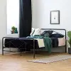 12534 Sazena Modern Black Full Metal Bed - South Shore