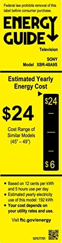 XBR48A9S Sony A9S Master Series 48 Inch OLED 4K Ultra HD Smart TV-9