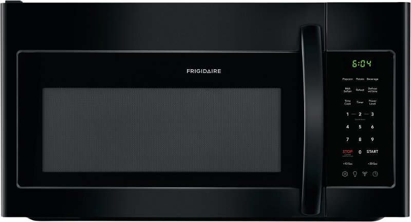 Frigidaire Over The Range Microwave 1 8 Cu Ft Black Rc Range Microwave 1 8 Cu Ft Black