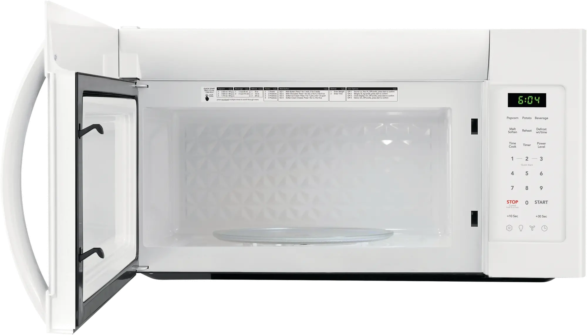 FFMV1846VW Frigidaire Over the Range Microwave - 1.8 cu. ft., White-2