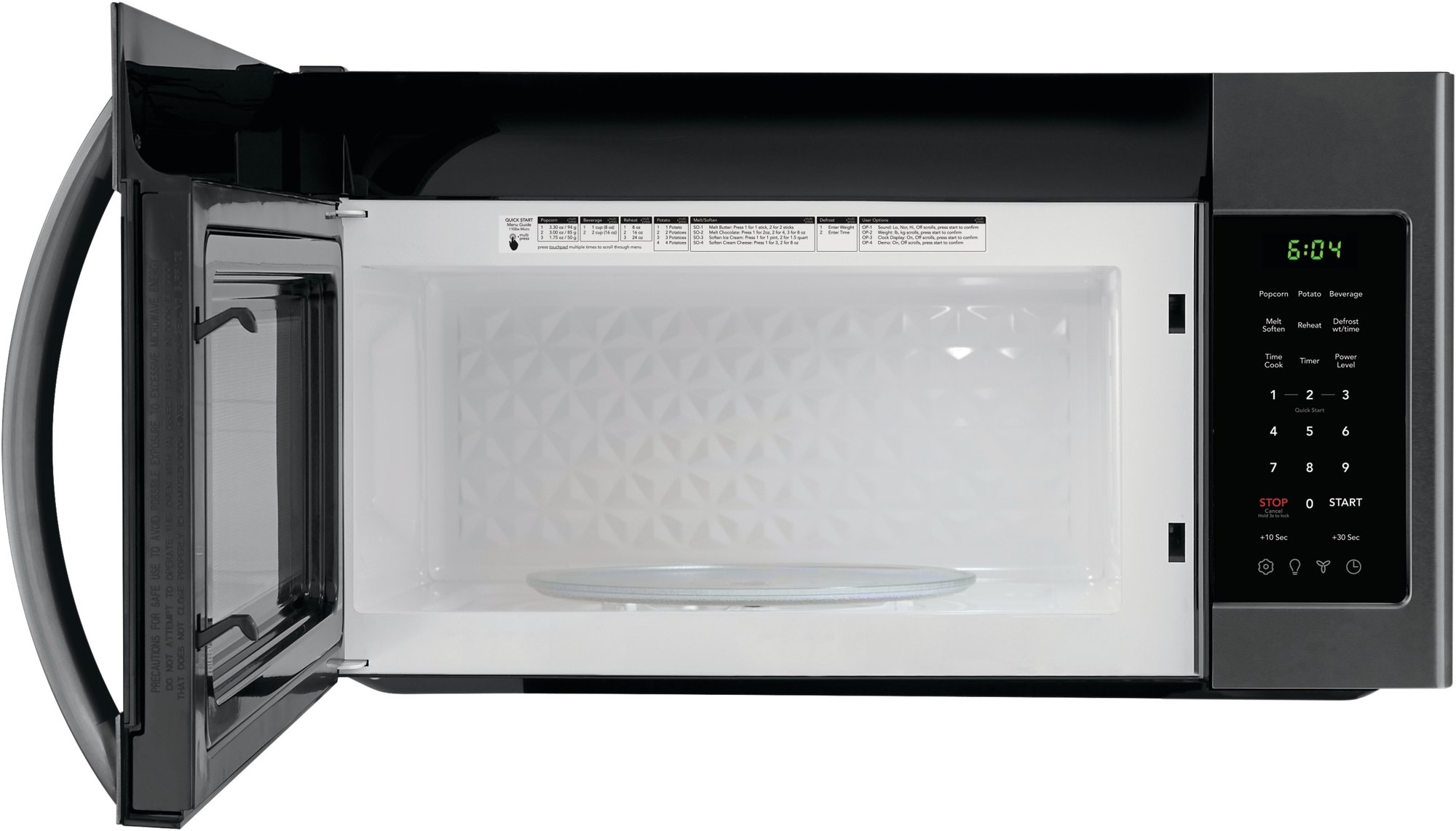 FFMV1846VD Frigidaire Over the Range Microwave - 1.8 cu. ft., Black Stainless Steel-2