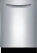 SHP878ZP5N Bosch 800 Series Top Control Dishwasher - Stainless Steel